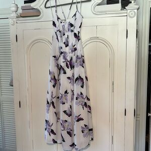 Banana Republic floral midi dress